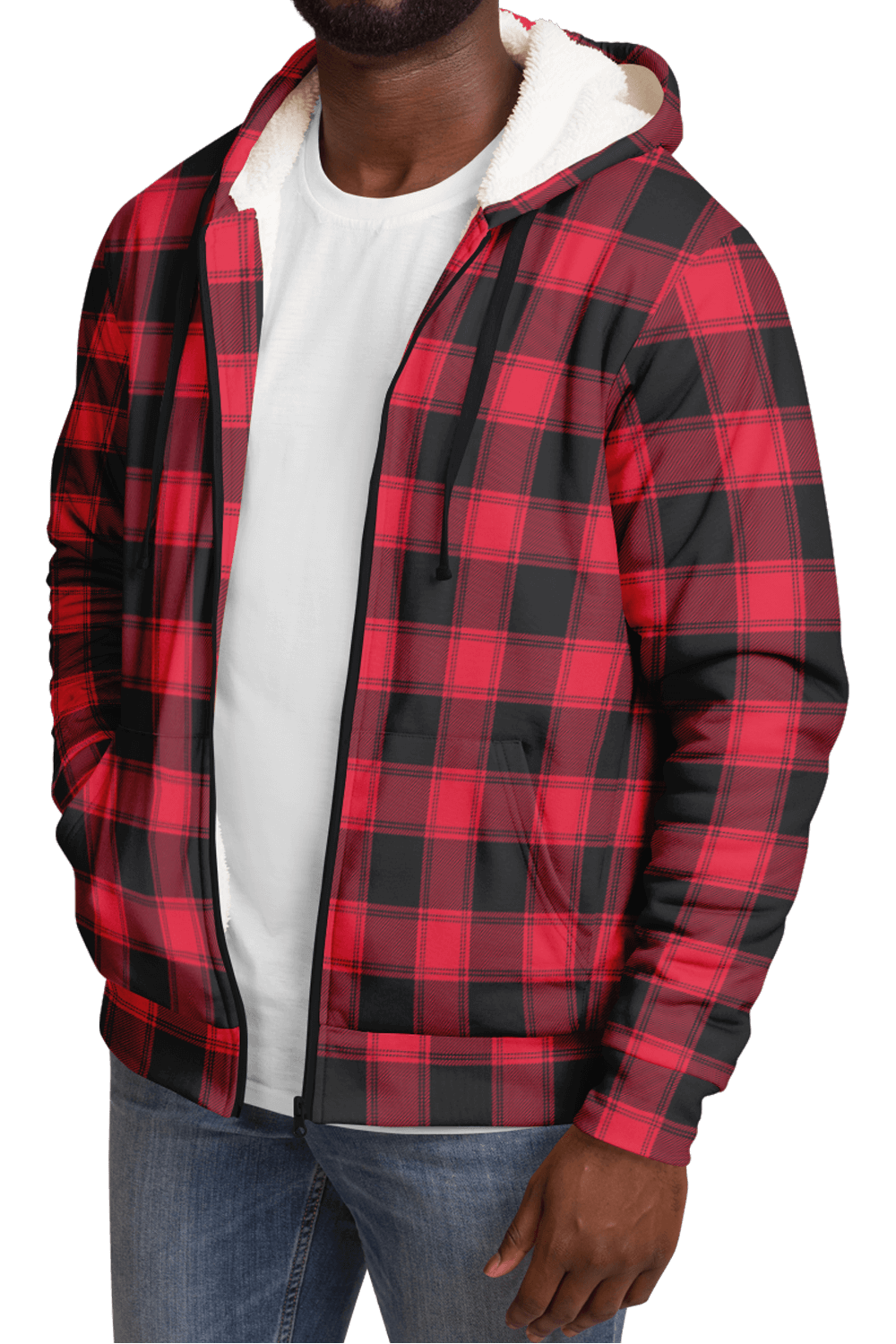 Microfleece Ziphoodie - AOP